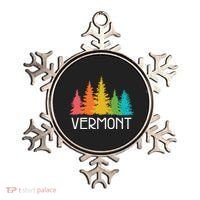 Vermont T Funny Ornament thumb 0
