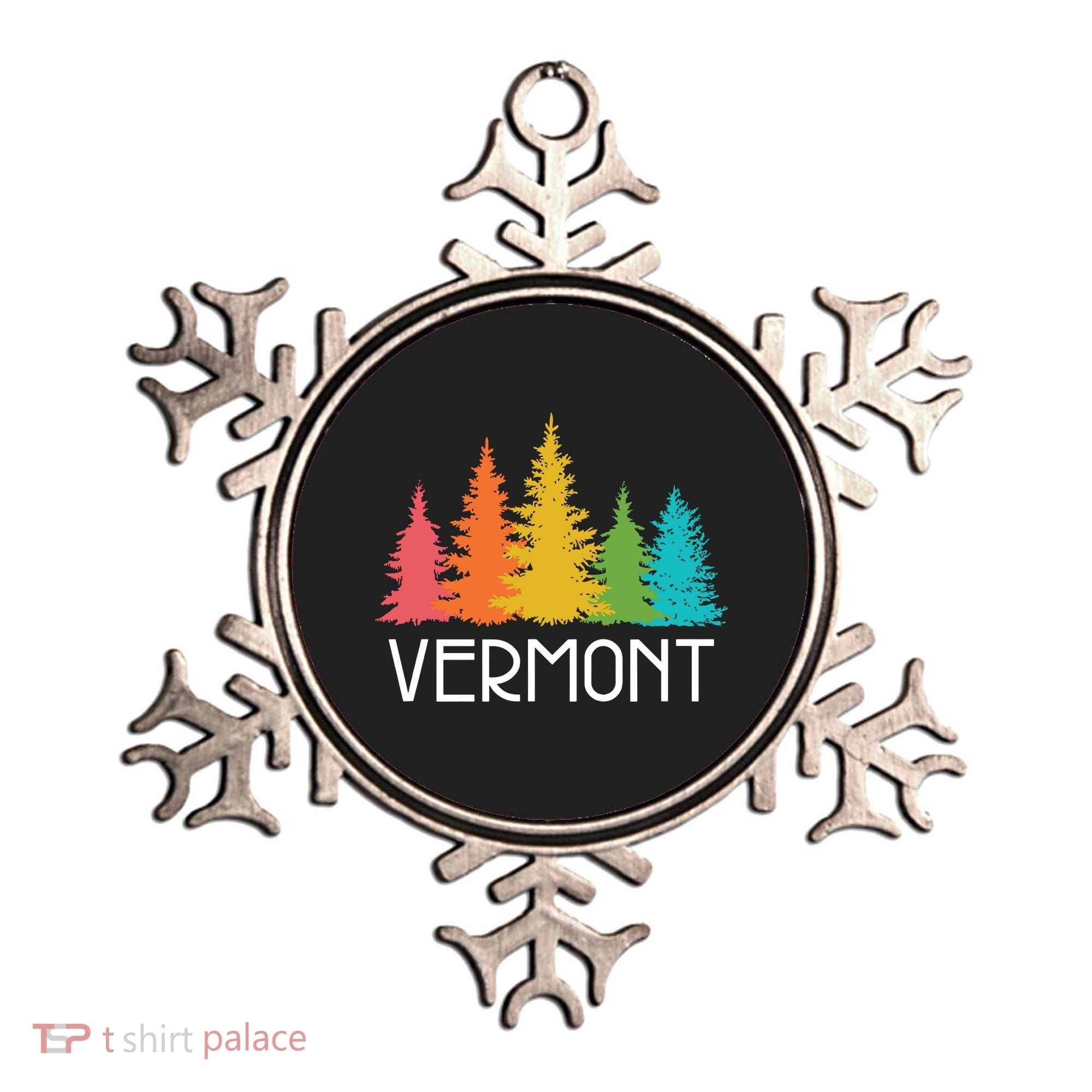 Vermont T Funny Ornament
