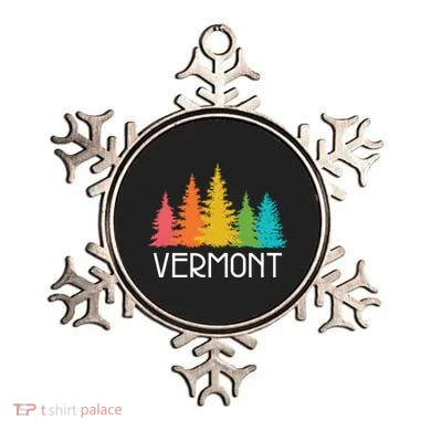 Vermont T Funny Ornament