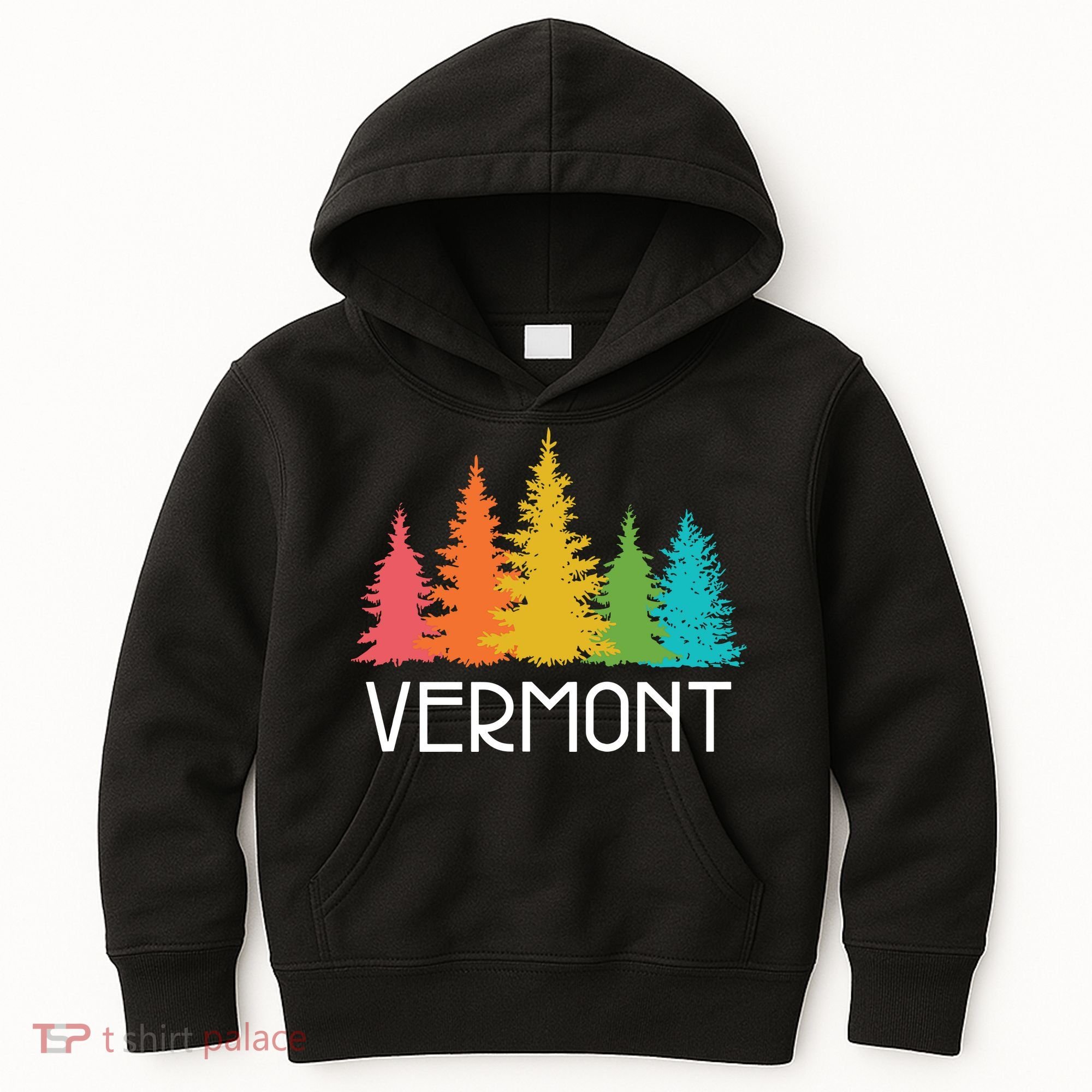 Vermont T Funny Kids Hoodie