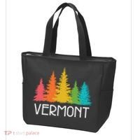Vermont T Funny Tote Bag thumb 3