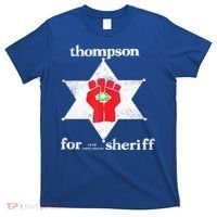 Vintage Thompsons For Sheriff Retro 1970 Distressed Tee T-Shirt thumb 0