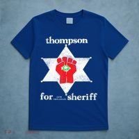 Vintage Thompsons For Sheriff Retro 1970 Distressed Tee T-Shirt thumb 5