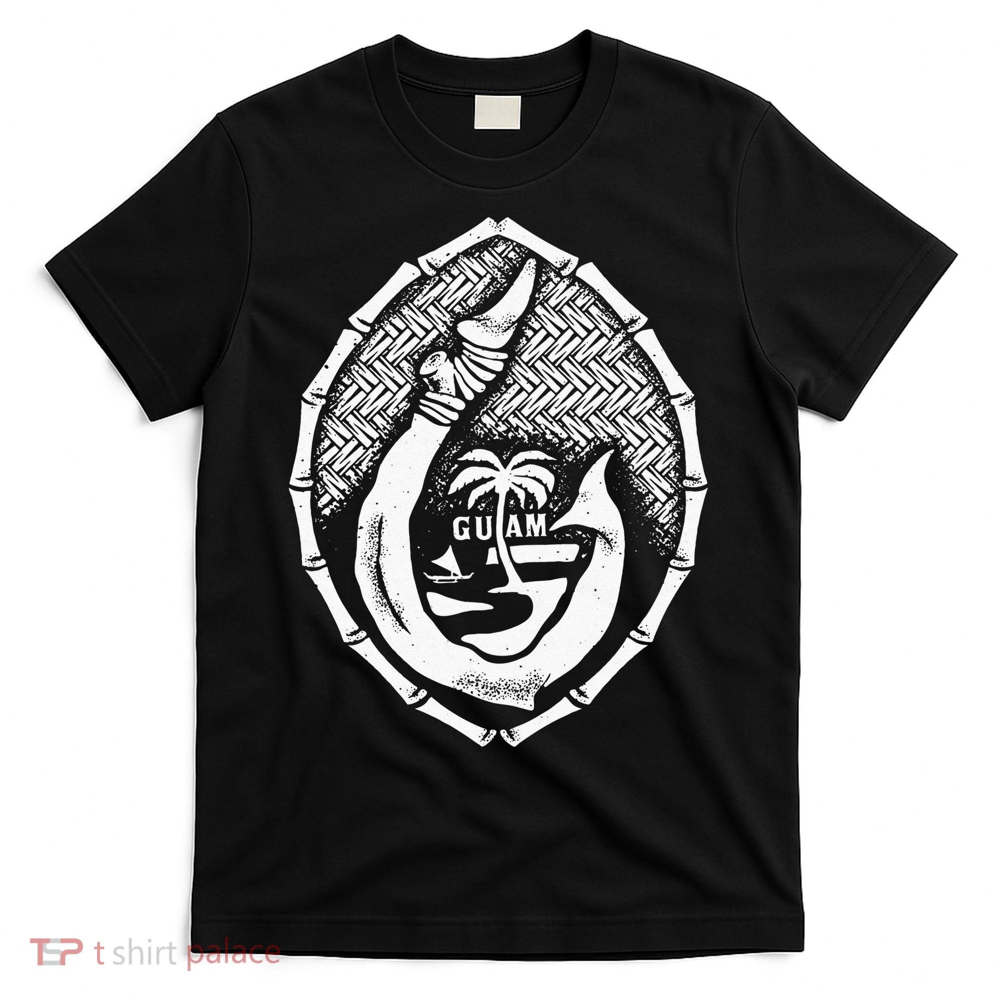 Vintage Tribal Guam Seal 671 GUam T-Shirt