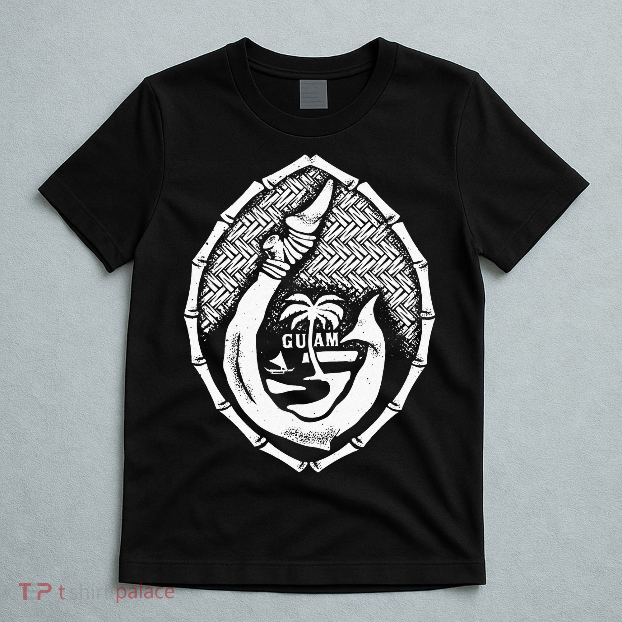 Vintage Tribal Guam Seal 671 GUam T-Shirt