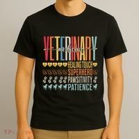 Vet Tech Gifts Veterinary Technician Gifts Appreciation Day T-Shirt thumb 3