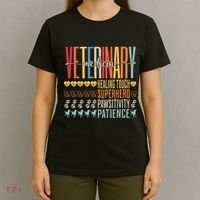 Vet Tech Gifts Veterinary Technician Gifts Appreciation Day T-Shirt thumb 4