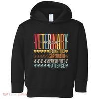Vet Tech Gifts Veterinary Technician Gifts Appreciation Day Toddler Hoodie thumb 0