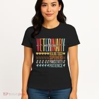 Vet Tech Gifts Veterinary Technician Gifts Appreciation Day Women's T-Shirt thumb 4