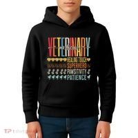 Vet Tech Gifts Veterinary Technician Gifts Appreciation Day Kids Hoodie thumb 4