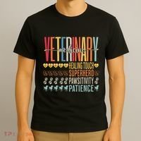 Vet Tech Gifts Veterinary Technician Gifts Appreciation Day T-Shirt thumb 3