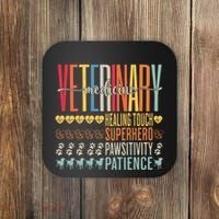 Vet Tech Gifts Veterinary Technician Gifts Appreciation Day Coaster thumb 0