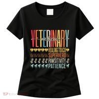 Vet Tech Gifts Veterinary Technician Gifts Appreciation Day Women's T-Shirt thumb 0