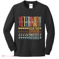 Vet Tech Gifts Veterinary Technician Gifts Appreciation Day Kids Long Sleeve Shirt thumb 0
