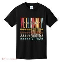 Vet Tech Gifts Veterinary Technician Gifts Appreciation Day Kids T-Shirt thumb 0