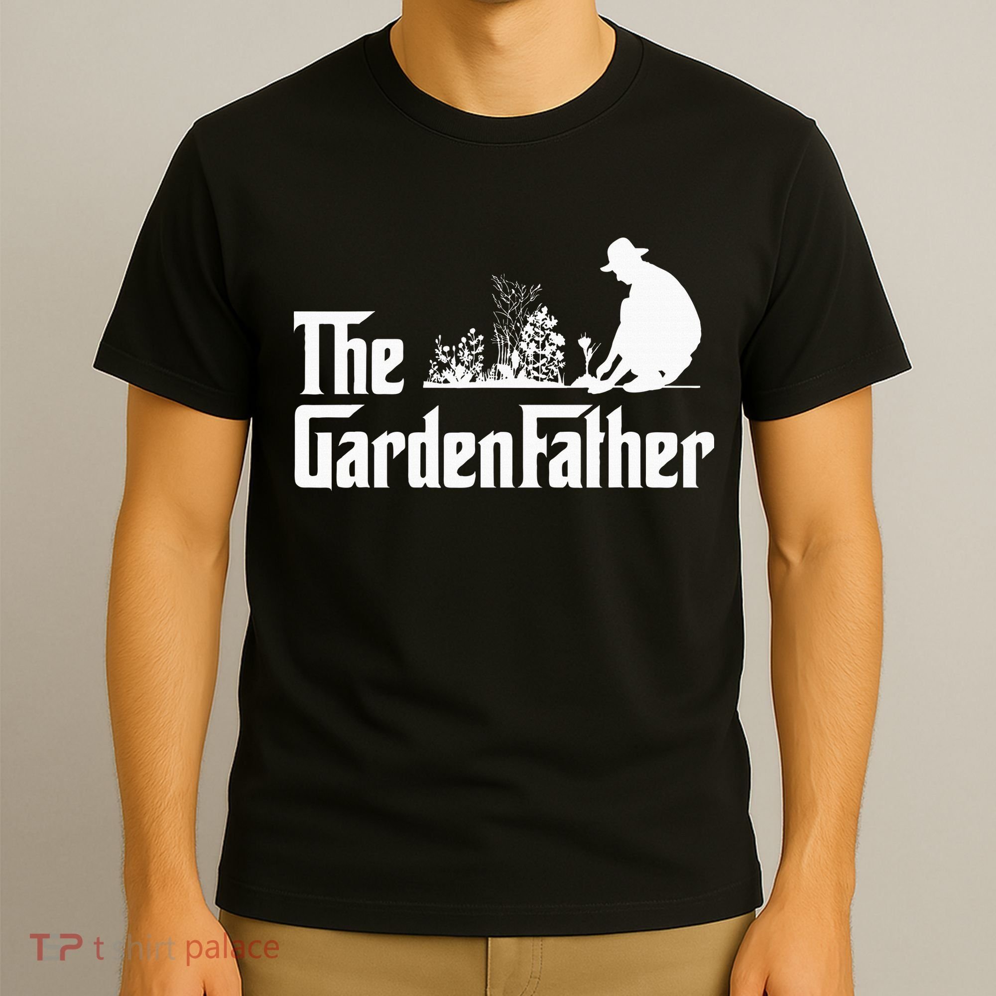 Vintage The Gardenfather Best Gardening Father Gifts T-Shirt