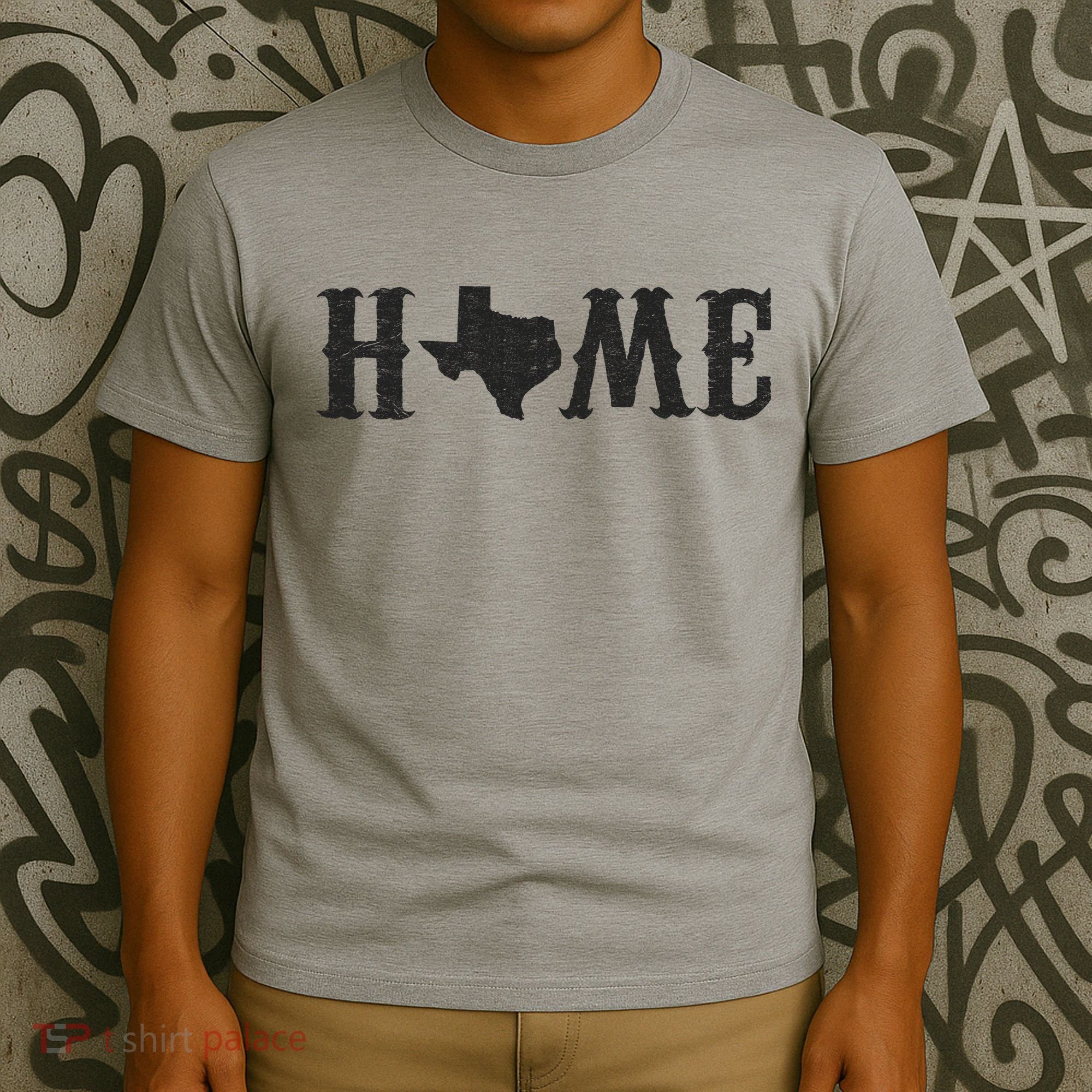 Vintage Texas Home Logo T-Shirt