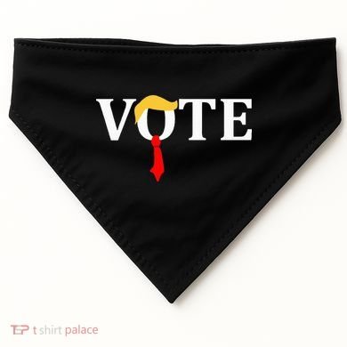 Vote Trump Hair Tie USA-Made Doggie Bandana
