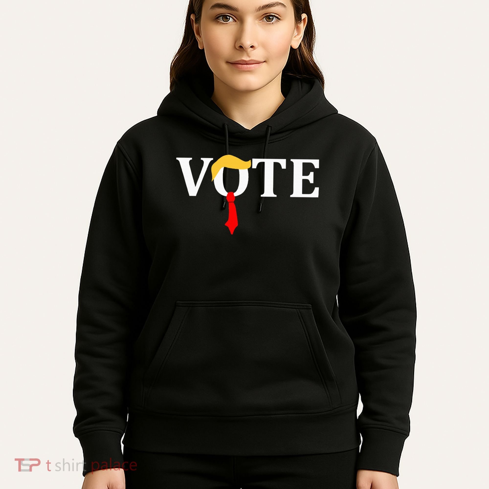 Vote Trump Hair Tie Hoodie