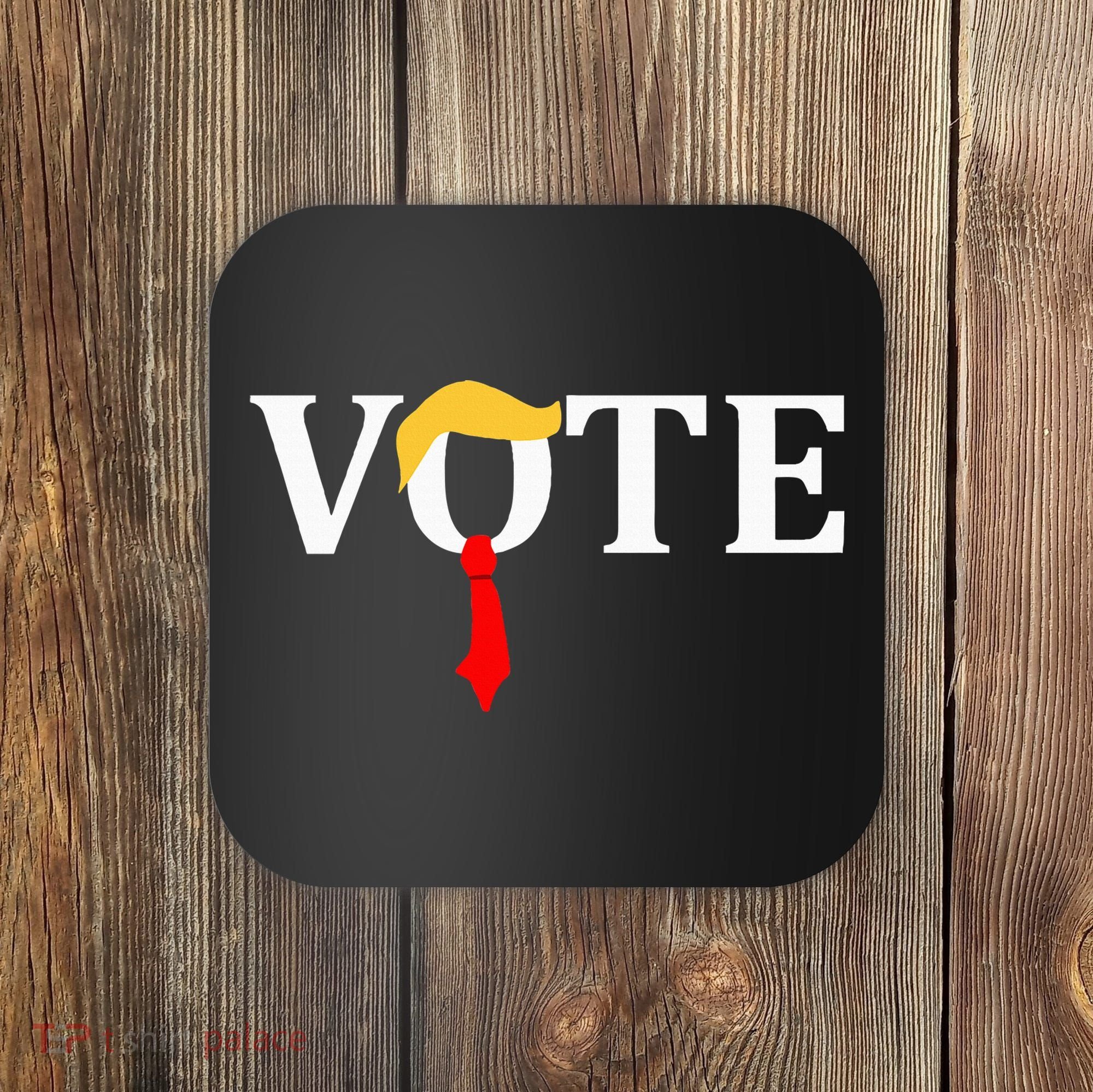 Vote Trump Hair Tie Coaster