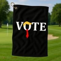 Vote Trump Hair Tie Golf Towel thumb 1