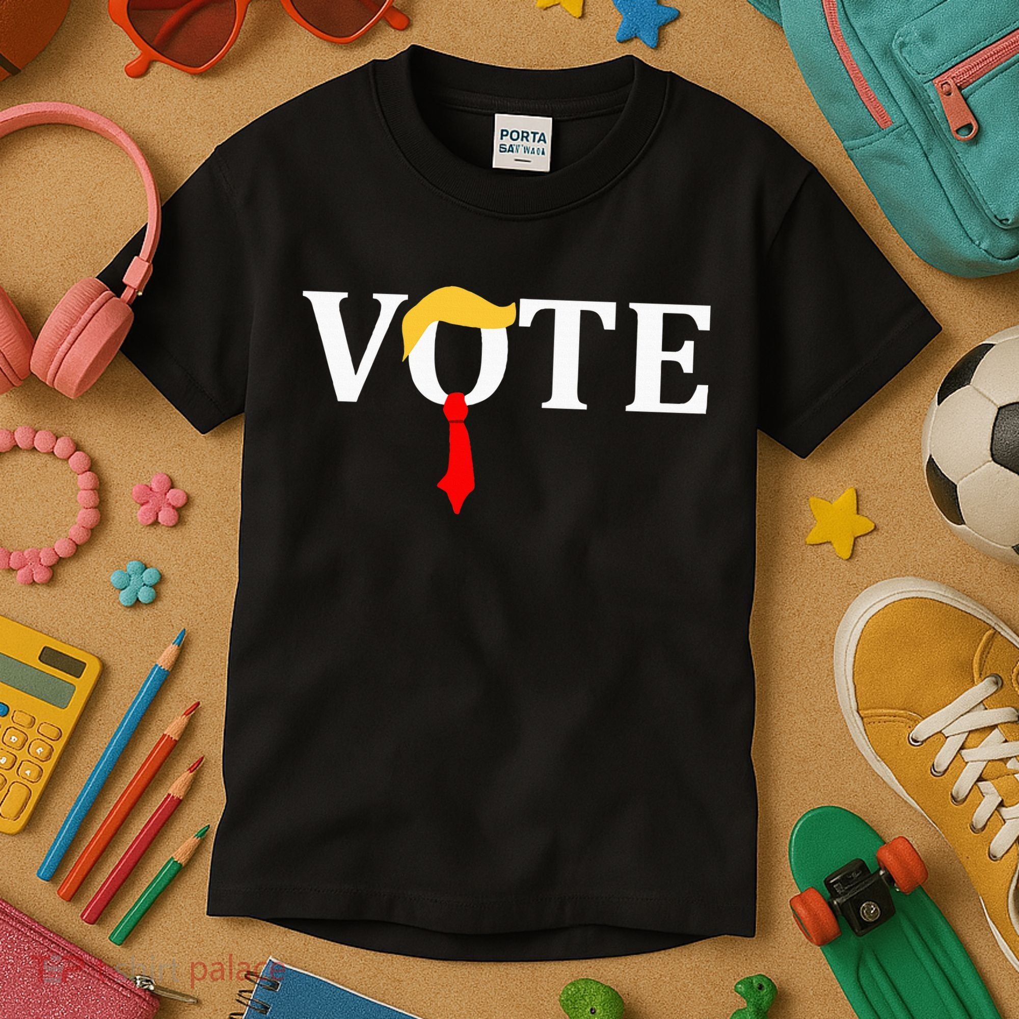 Vote Trump Hair Tie Kids T-Shirt