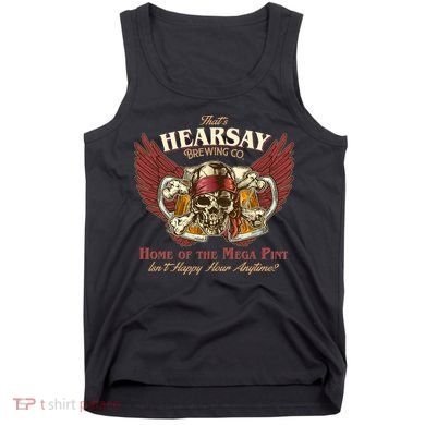 Vintage That's Hearsay Brewing Co Pirate Beer Tank Top