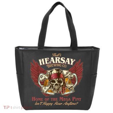 Vintage That's Hearsay Brewing Co Pirate Beer Tote Bag