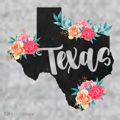 Vintage Texas Home State Map Pride Flowers Retro Rodeo The Baniff Cuffed Pom Beanie