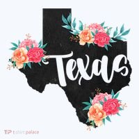 Vintage Texas Home State Map Pride Flowers Retro Rodeo Women's Long Sleeve Shirt thumb 2