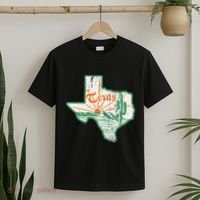 Vintage Texas Home State Map Pride Cactus Texan Retro Rodeo T-Shirt thumb 2