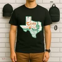 Vintage Texas Home State Map Pride Cactus Texan Retro Rodeo T-Shirt thumb 6