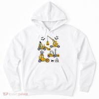 Vehicles Truck Halloween Construction Pumpkin Hoodie thumb 0