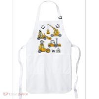 Vehicles Truck Halloween Construction Pumpkin Apron thumb 0