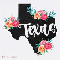 Vintage Texas Home State Map Pride Flowers Retro Rodeo T-Shirt thumb 7