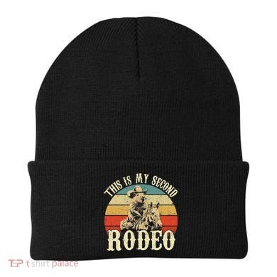 Vintage This Is My Second Rodeo Capybara Cowboy Beanie
