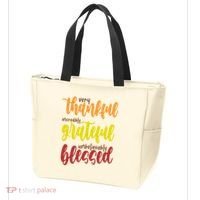 Very Thankful Incredibly Grateful Unbelievably Blessed Tote Bag thumb 3