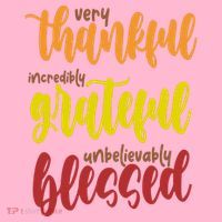 Very Thankful Incredibly Grateful Unbelievably Blessed Coaster thumb 2
