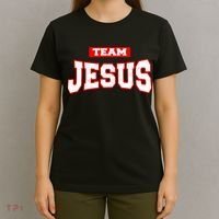 Vintage Team Jesus Funny T-Shirt thumb 4