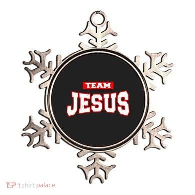 Vintage Team Jesus Funny Ornament