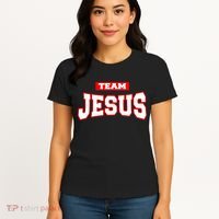 Vintage Team Jesus Funny Women's T-Shirt thumb 4