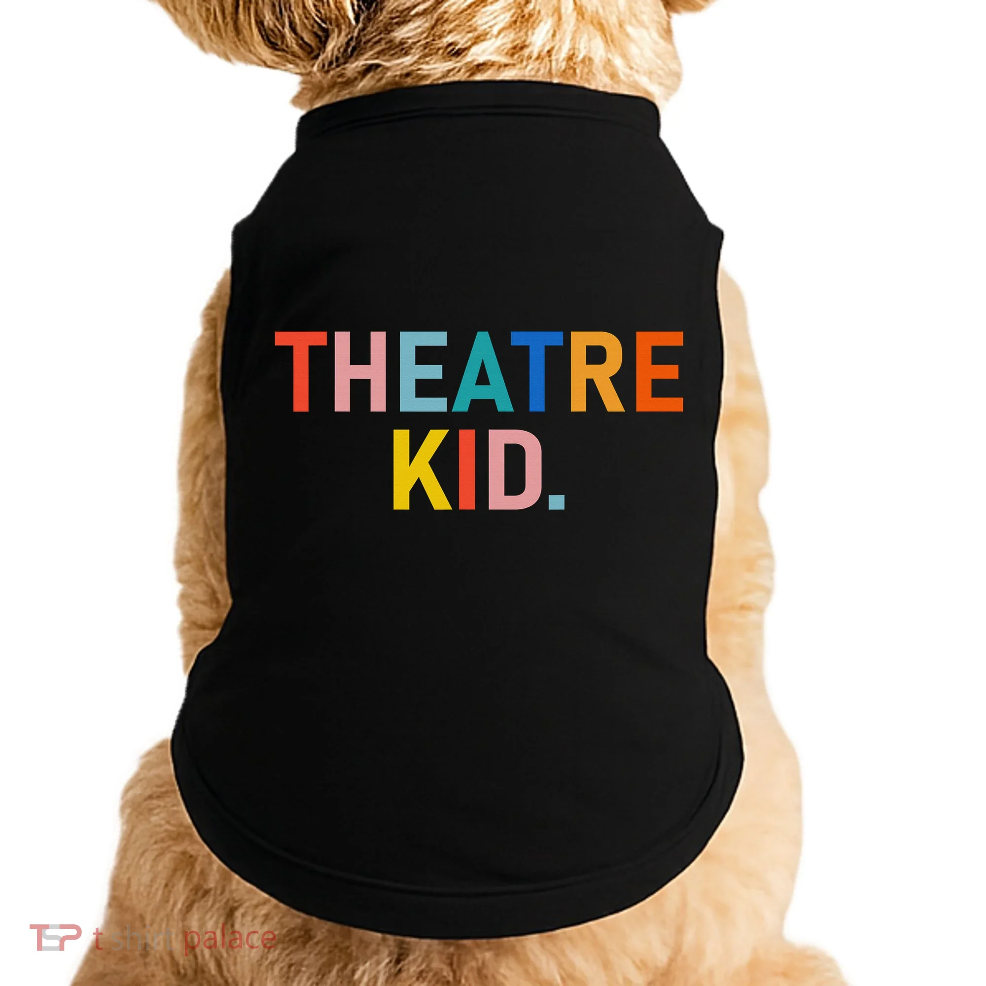 Vintage Theatre Kid Merch Doggie Tank