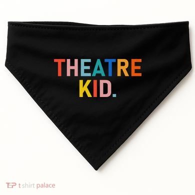 Vintage Theatre Kid Merch USA-Made Doggie Bandana