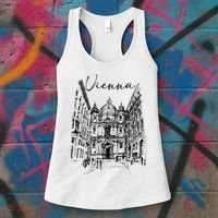 Vienna Traveling Lover Vienna Travel Austria Travel Vacation Women's Tank Top thumb 3