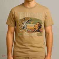 Vintage The Leopards Are Here Meme T-Shirt thumb 3