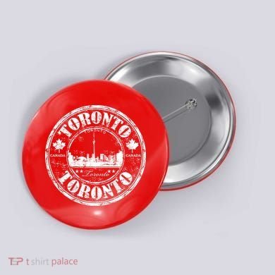Vintage Toronto Logo Button