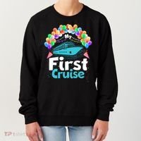 Vacation Time My First Crusie Women's Sweatshirt thumb 0