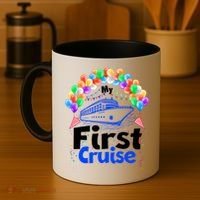 Vacation Time My First Crusie Coffee Mug thumb 4