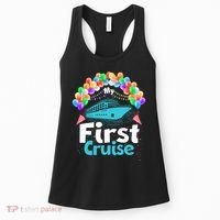 Vacation Time My First Crusie Women's Tank Top thumb 0