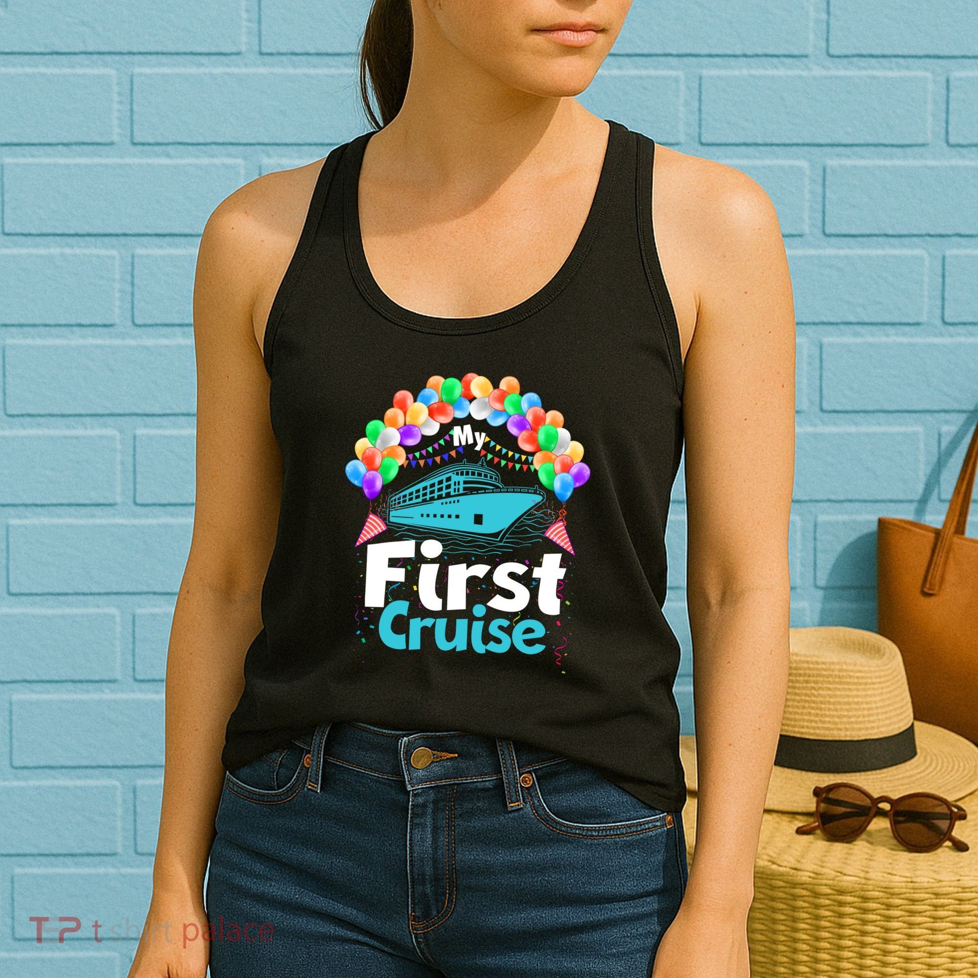 Vacation Time My First Crusie Women's Tank Top